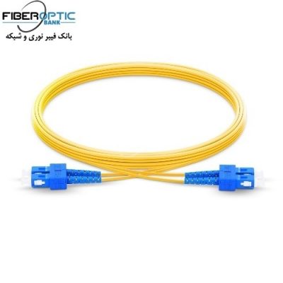 SC-SC /UPC patch cord, single mode, Duplex, PVC, 3mm