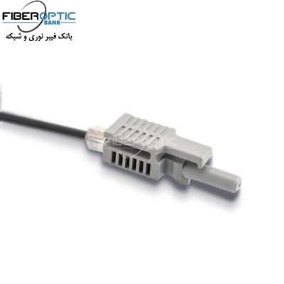 Plastic fiber connector