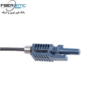 Plastic fiber optic connector