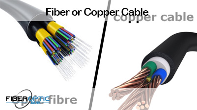 Fiber or Copper Cable