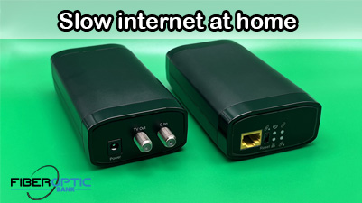Slow internet at home